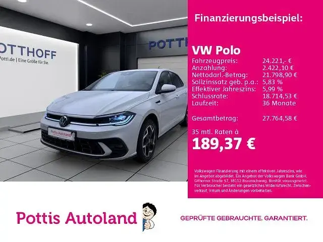 Gebraucht VW Polo R-line 95 PS (69 kW) 2025 Kleinwagen