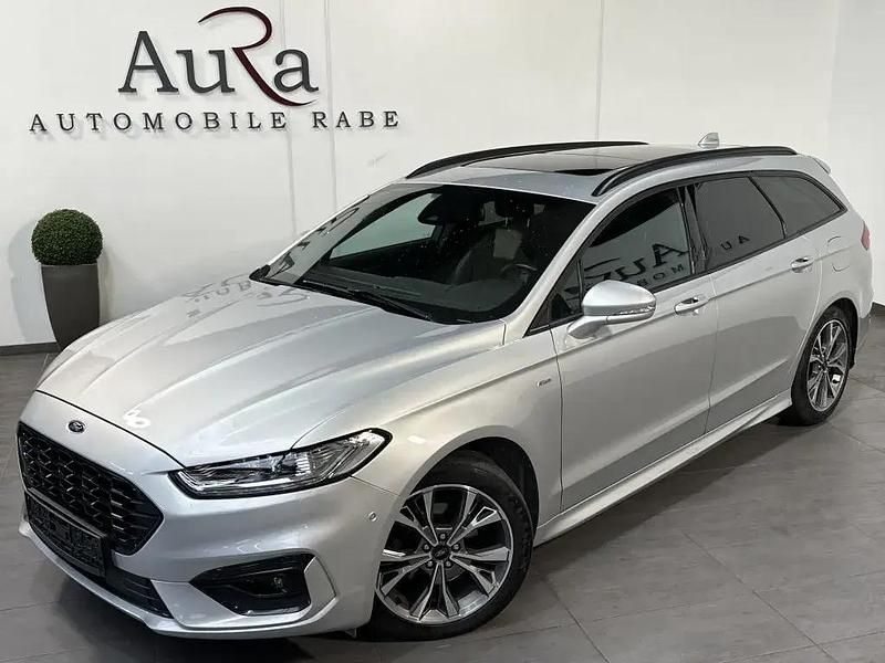 Polarsilber Gebraucht 2020 Ford Mondeo ST-Line Kombi | 20.749 € (Teuer) - Bild 1/4