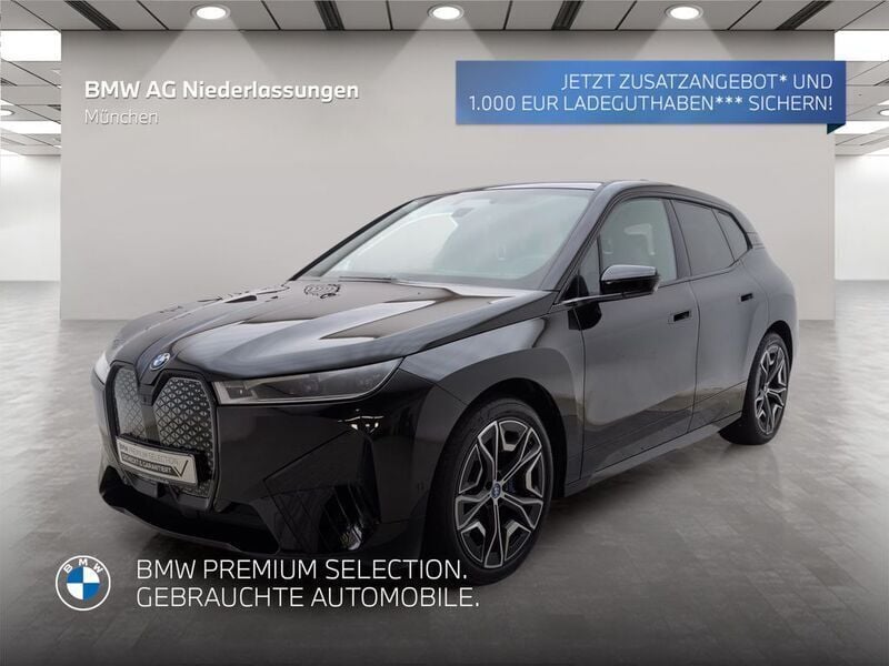 Schwarz Gebraucht 2024 BMW iX Sport Line SUV | 76.906 € (Fairer Preis) - Bild 1/2