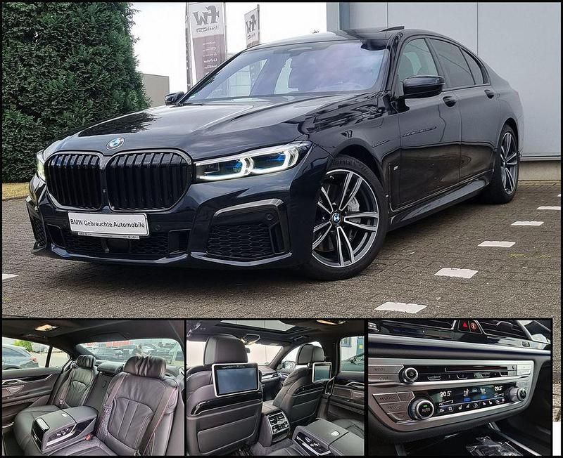 Schwarz Gebraucht 2022 BMW 740 M Sport Limousine | 54.890 € (Fairer Preis) - Bild 1/4