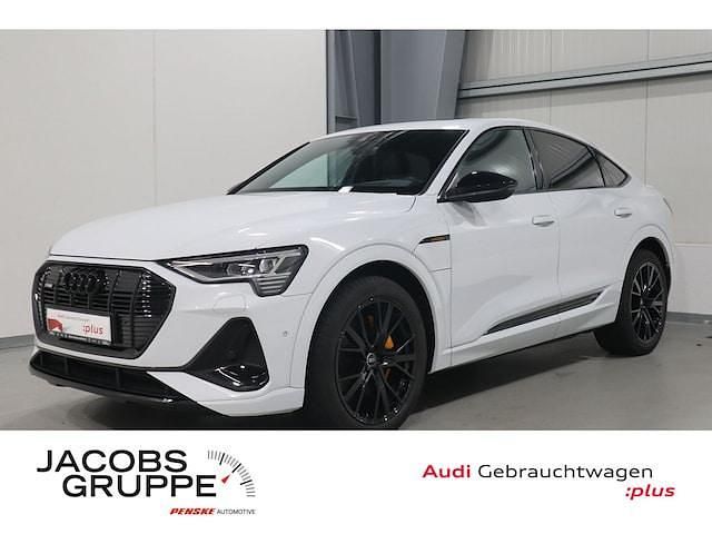 Gletscherweiß metallic Gebraucht 2023 Audi e-tron Sportback S-Line SUV | 36.370 € (Guter Preis) - Bild 1/4