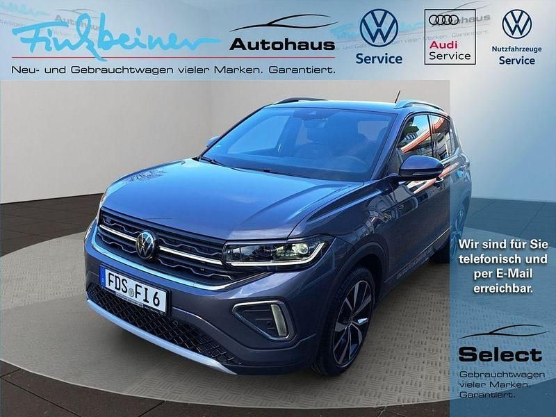 Rauchgrau, metallic Gebraucht 2024 VW T-Cross R-line SUV | 29.390 € (Teuer) - Bild 1/4