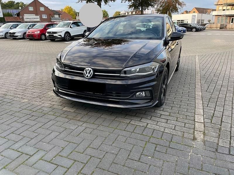 Gebraucht VW Polo R-line 95 PS (69 kW) 2021 Schwarz Kleinwagen