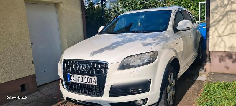 Weiß Gebraucht 2007 Audi Q7 S-Line SUV | 7.900 € (Teuer) - Bild 1/4