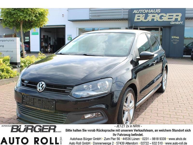 Schwarz Gebraucht 2012 VW Polo R-line Kleinwagen | 9.470 € (Teuer) - Bild 1/4