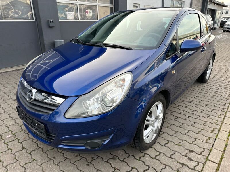 Gebraucht Opel Corsa Edition 80 PS (58 kW) 2008 Blau Limousine