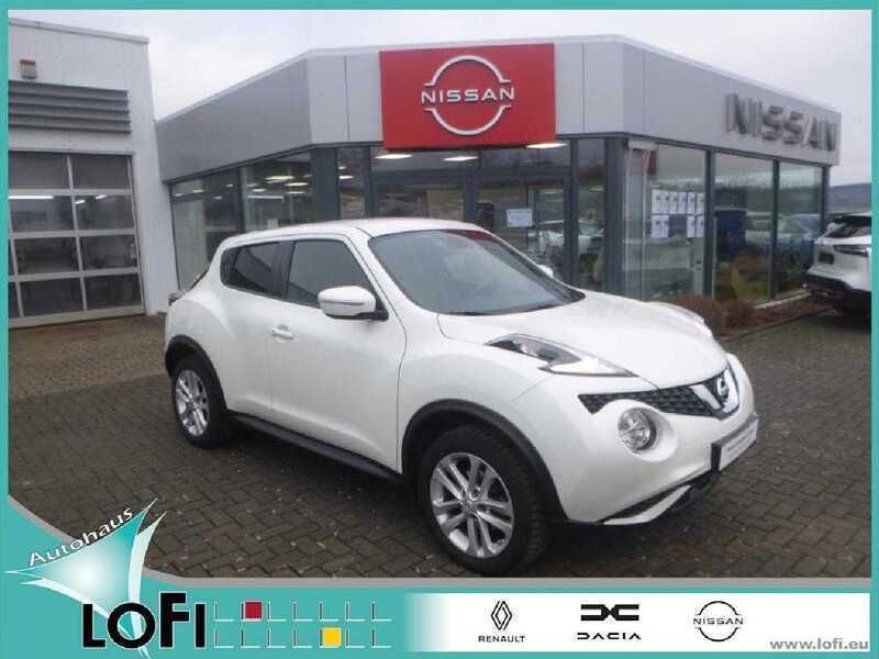 Weiß Gebraucht 2016 Nissan Juke N-Connecta SUV | 10.950 € (Fairer Preis) - Bild 1/4