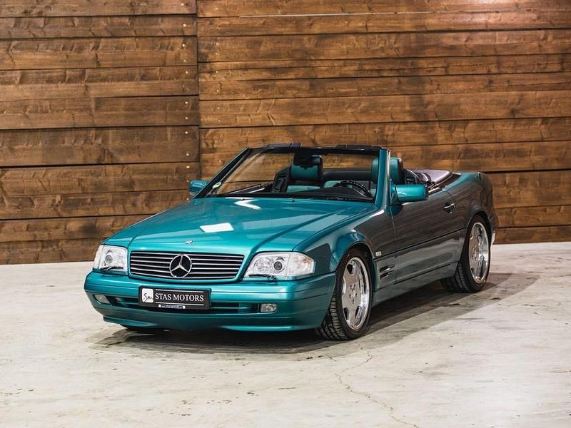 Gebraucht Mercedes SL320 AMG 231 PS (169 kW) 1997 Viviantgrün metallc Cabrio