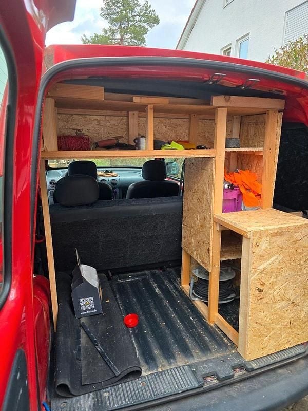 Gebraucht Renault Kangoo 58 PS (42 kW) 2000 Rot Van / Kleinbus