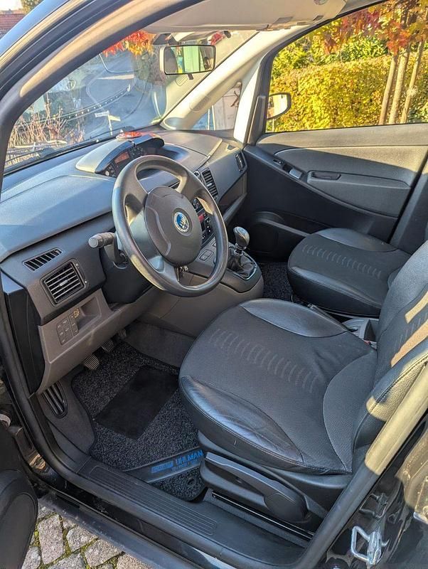 Gebraucht Fiat Idea Dynamic 95 PS (69 kW) 2006 Schwarz Van / Kleinbus