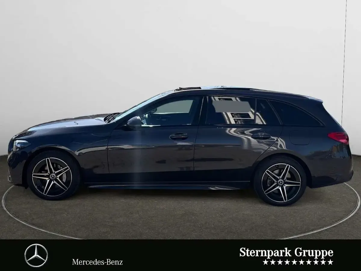 Gebraucht Mercedes C300e AMG line 313 PS (230 kW) 2025 Lack graphitgrau Kombi