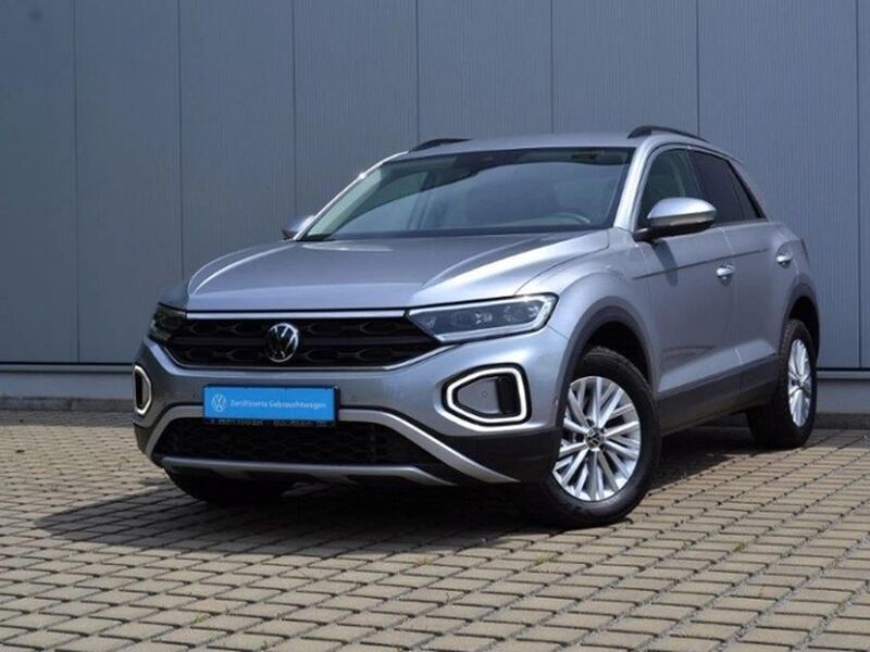 Silber Gebraucht 2022 VW T-Roc IQ Drive SUV | 28.649 € (Fairer Preis) - Bild 1/4