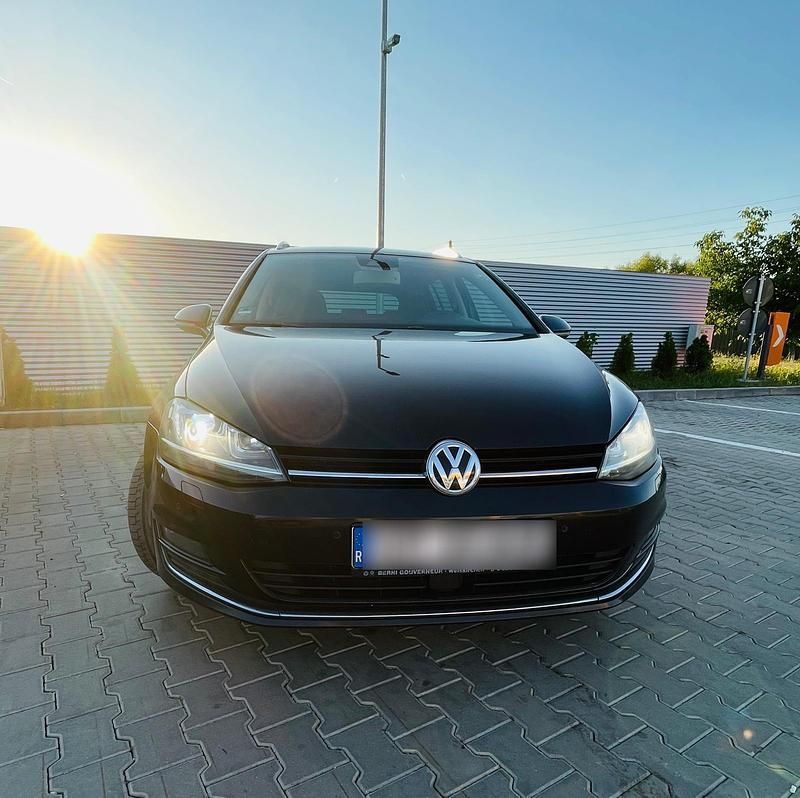 Schwarz Gebraucht 2015 VW Golf VII Kombi | 8.999 € (Guter Preis) - Bild 1/4