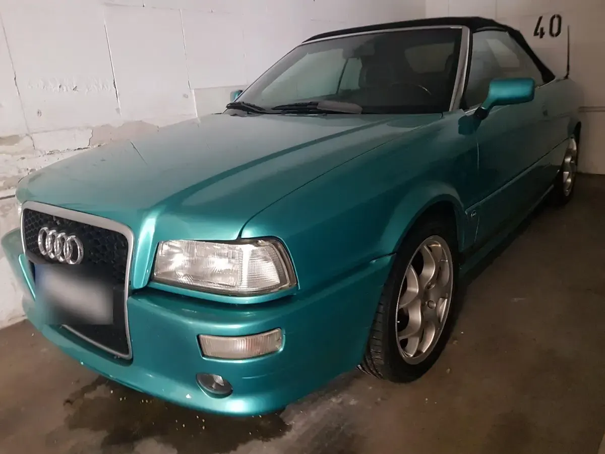 Gebraucht Audi Cabriolet 150 PS (110 kW) 1995 Grün Cabrio