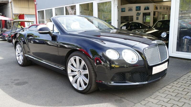 Schwarz Gebraucht 2012 Bentley Continental GT Convertible Cabrio | 69.900 € (Fairer Preis) - Bild 1/4