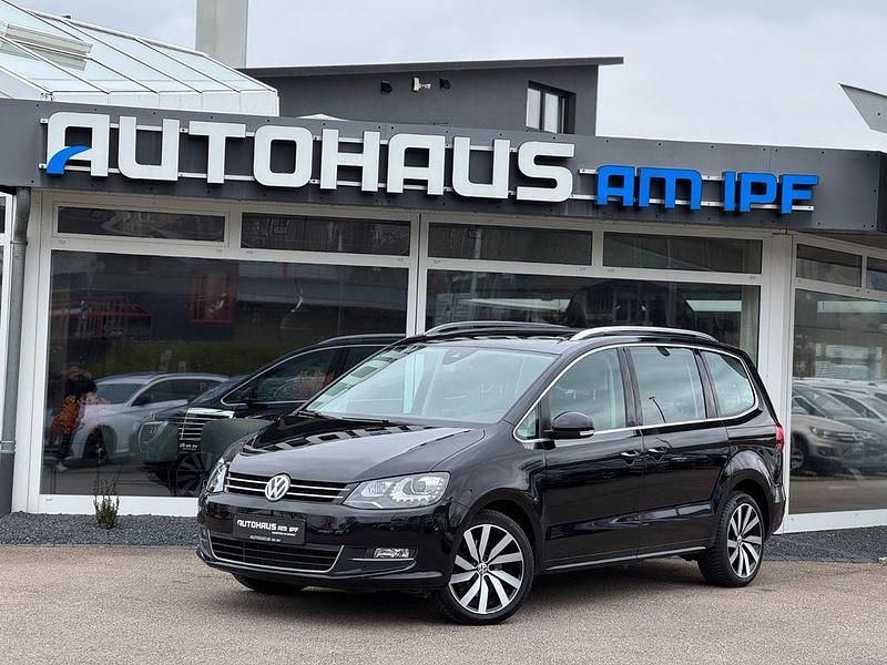 Gebraucht VW Sharan Highline 184 PS (135 kW) 2015 Schwarz Van / Kleinbus