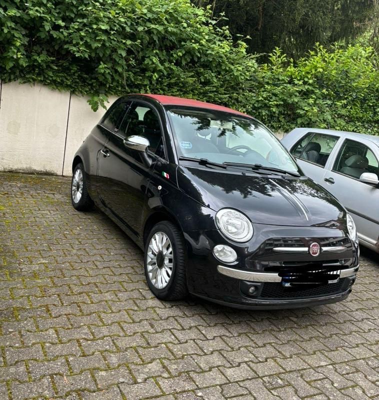 Schwarz Gebraucht 2013 Fiat 500 Cabrio | 5.900 € (Superpreis) - Bild 1/4