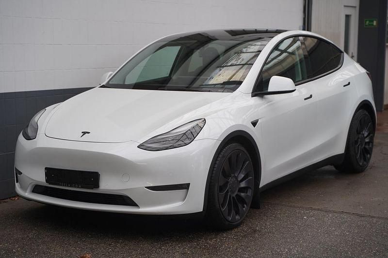 Gebraucht Tesla Model Y Performance 392 kW (534 PS) 2022 Weiß SUV