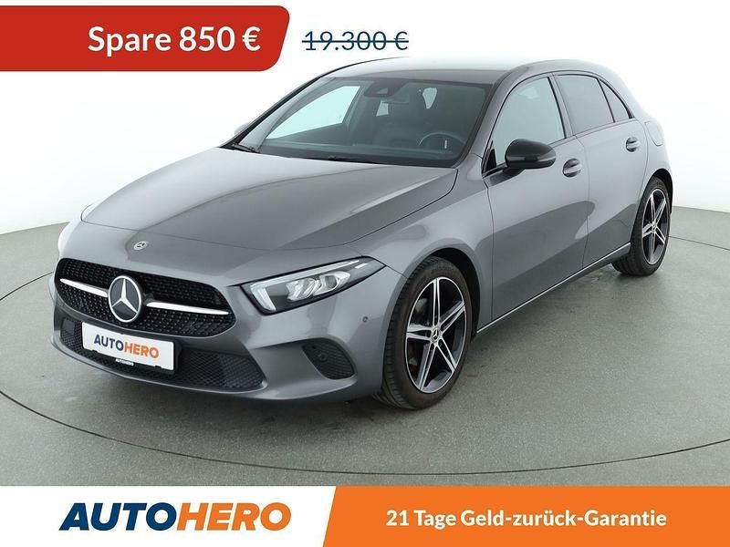Grau Gebraucht 2019 Mercedes A180 Progressive Limousine | 18.030 € (Fairer Preis) - Bild 1/3