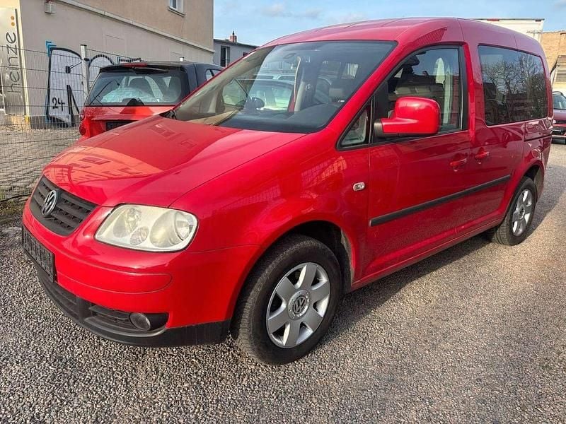 Rot Gebraucht 2009 VW Caddy Life Van / Kleinbus | 4.499 € (Guter Preis) - Bild 1/4