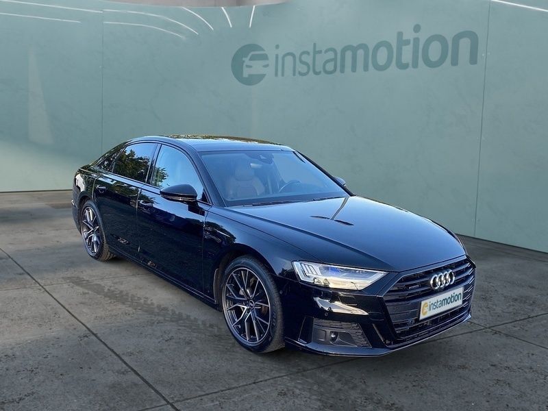 Schwarz Gebraucht 2021 Audi A8 Sport Limousine | 60.730 € (Teuer) - Bild 1/4