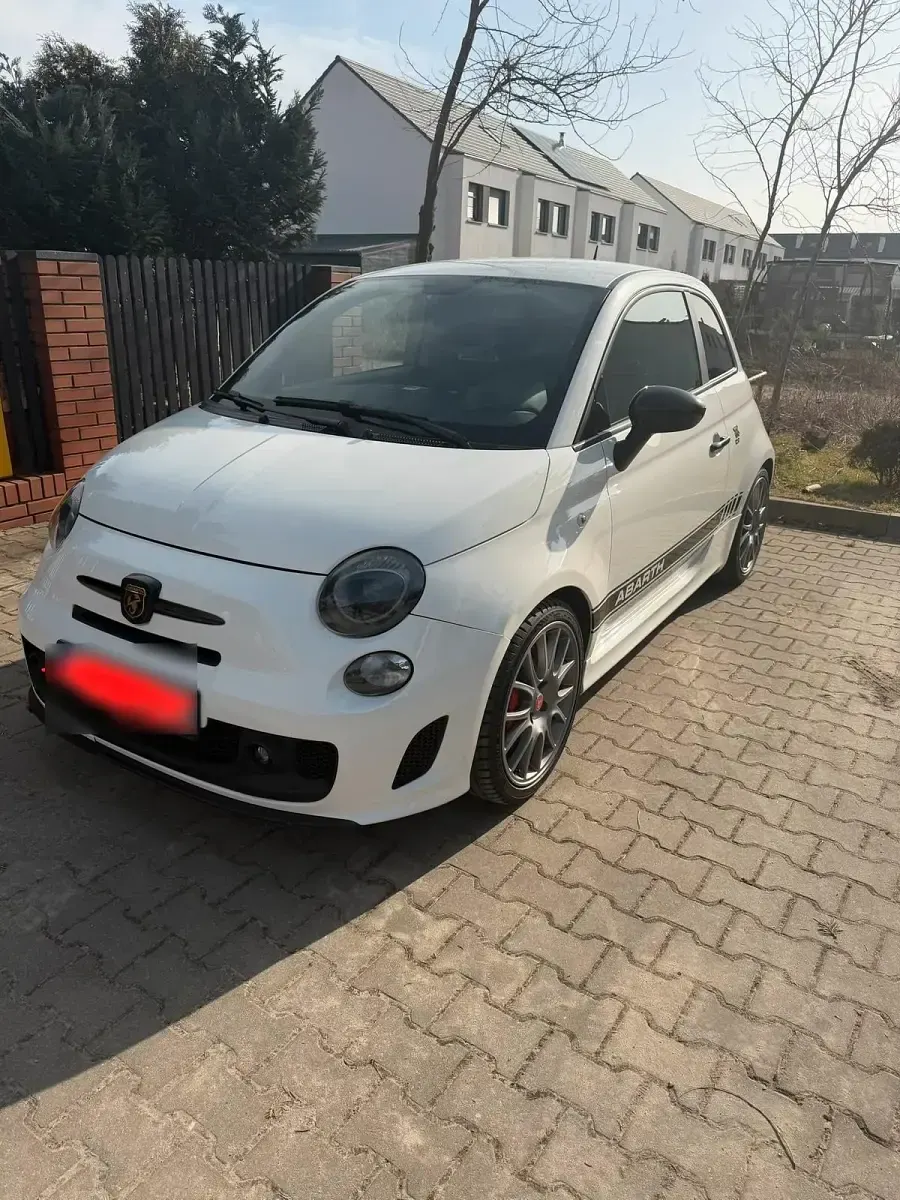 Gebraucht Abarth 595 180 PS (132 kW) 2015 Weiß Kleinwagen