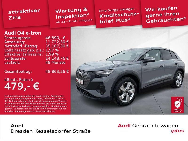 Gebraucht Audi Q4 e-tron Ambiente 210 kW (286 PS) 2025 Kieselgrau SUV