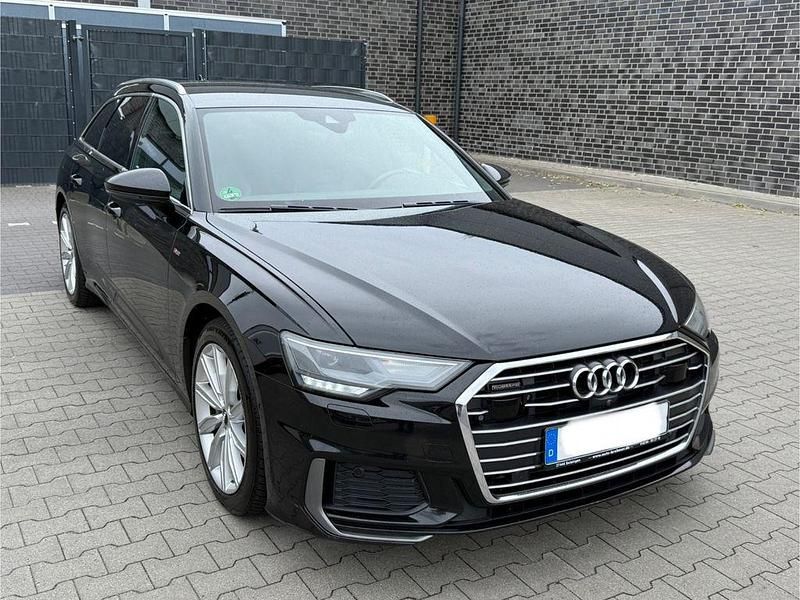 Schwarz Gebraucht 2018 Audi A6 S-Line Kombi | 17.999 € (Etwas zu teuer) - Bild 1/4