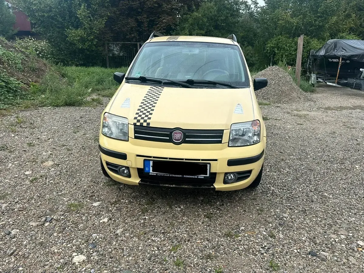 Gebraucht Fiat Panda Dynamic 60 PS (44 kW) 2009 Gelb Kleinwagen