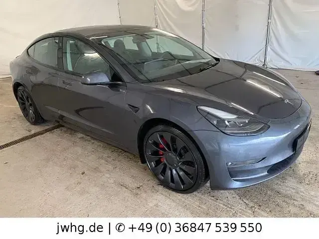 Usado Tesla Model 3 Performance 377 kW (513 CV) 2021 Gris Berlina