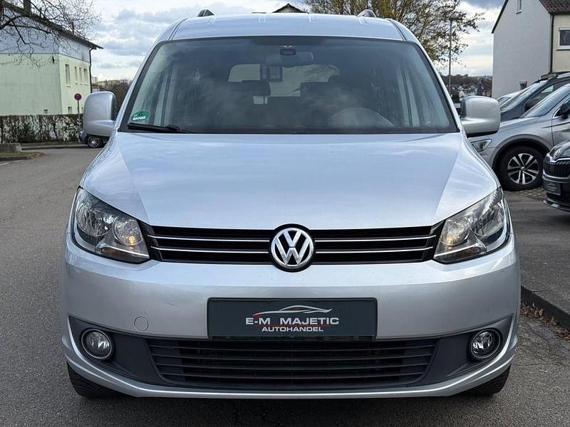 Gebraucht VW Caddy Maxi Comfortline 102 PS (75 kW) 2013 Silber Van / Kleinbus