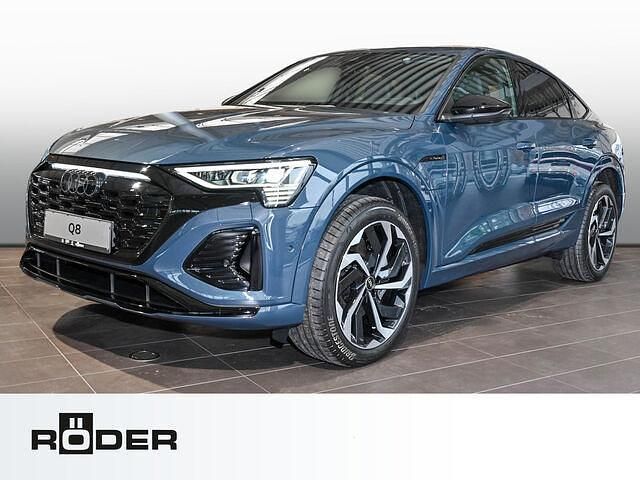 Gebraucht Audi Q8 e-tron S-Line 300 kW (408 PS) 2024 Plasmablau metallic SUV