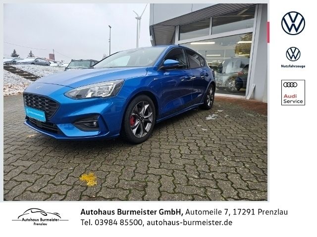 Blau Gebraucht 2022 Ford Focus ST-Line X Kleinwagen | 20.900 € (Fairer Preis) - Bild 1/4