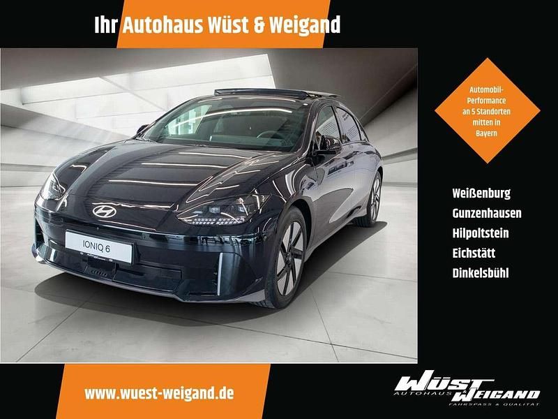 Biophillic blue pearl / mic Gebraucht 2024 Hyundai Ioniq 6 Techniq Limousine | 37.999 € (Superpreis) - Bild 1/4