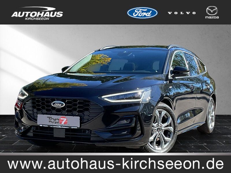 Obsidianschwarz (schwarz) Gebraucht 2023 Ford Focus ST-Line Kombi | 24.400 € (Guter Preis) - Bild 1/4