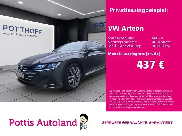 Gebraucht VW Arteon R-line 200 PS (147 kW) 2021 Limousine