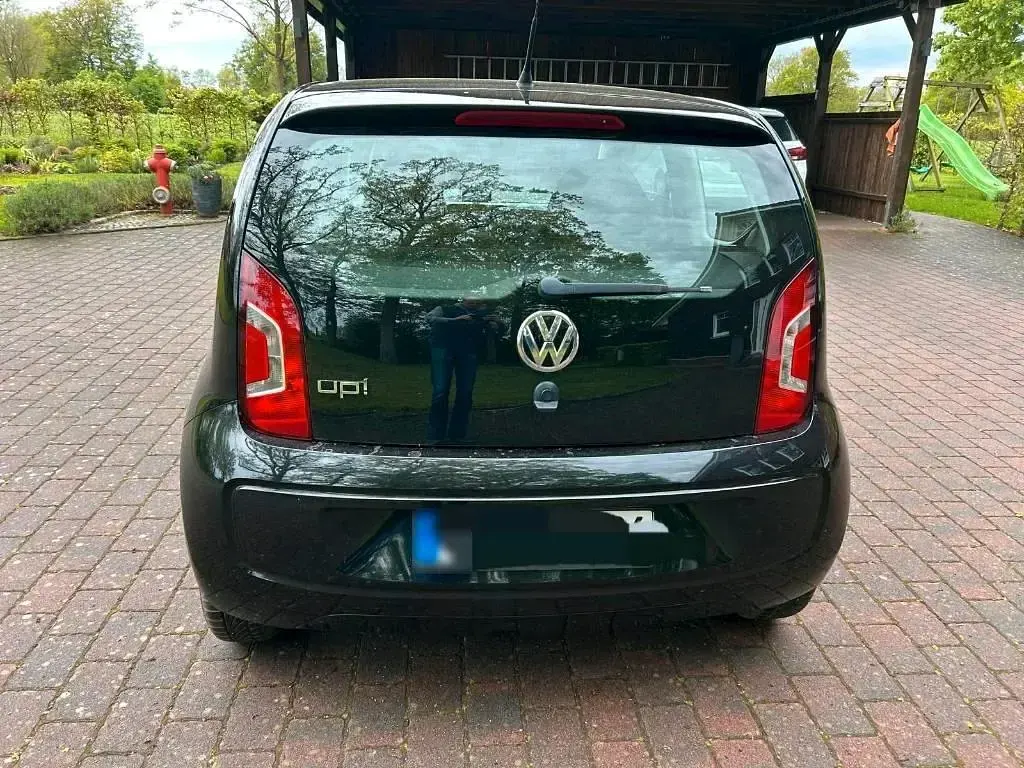 Gebraucht VW up! 60 PS (44 kW) 2012 Schwarz Kleinwagen