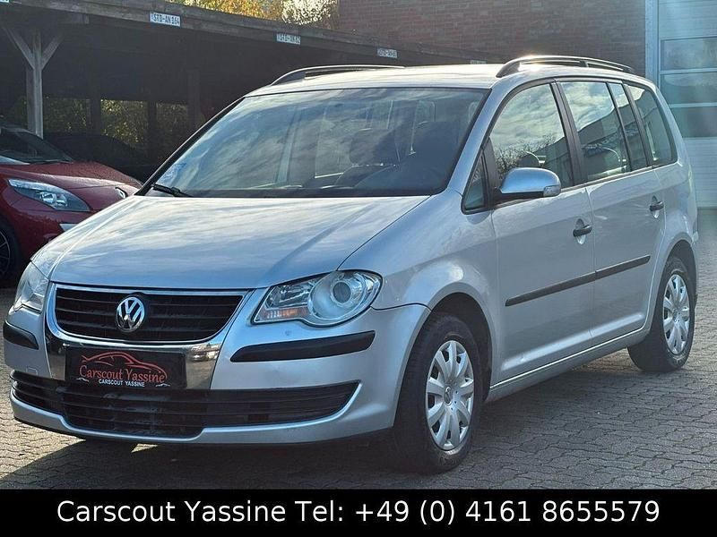 Gebraucht VW Touran Conceptline 102 PS (75 kW) 2008 Silber Van / Kleinbus