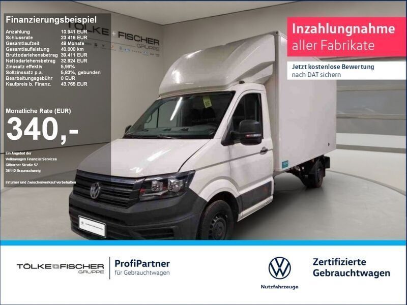 Weiß Gebraucht 2024 VW Crafter Van | 43.765 € (Teuer) - Bild 1/4