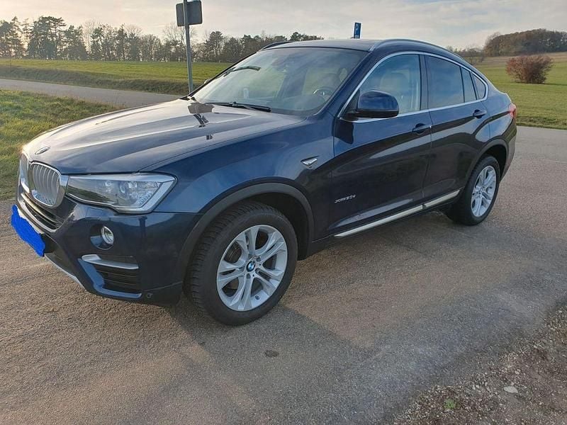 Blau Gebraucht 2015 BMW X4 xLine SUV | 22.900 € (Fairer Preis) - Bild 1/4