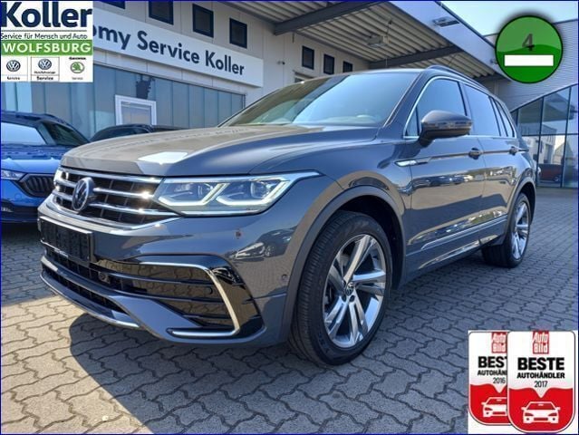 Grau Gebraucht 2020 VW Tiguan R-line SUV | 32.970 € (Guter Preis) - Bild 1/4