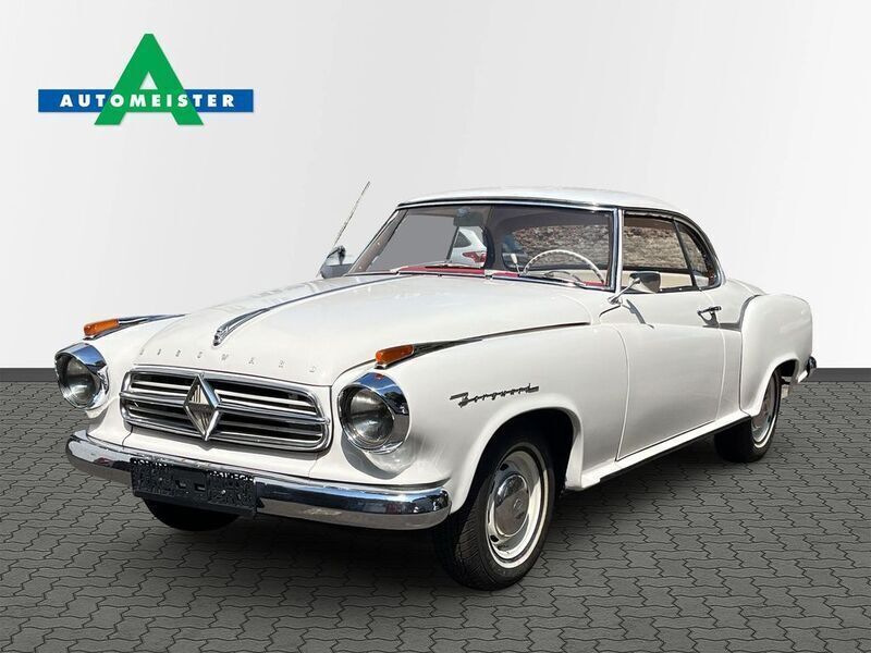 Weiß Gebraucht 1959 Borgward Isabella Coupé | 29.500 € - Bild 1/4