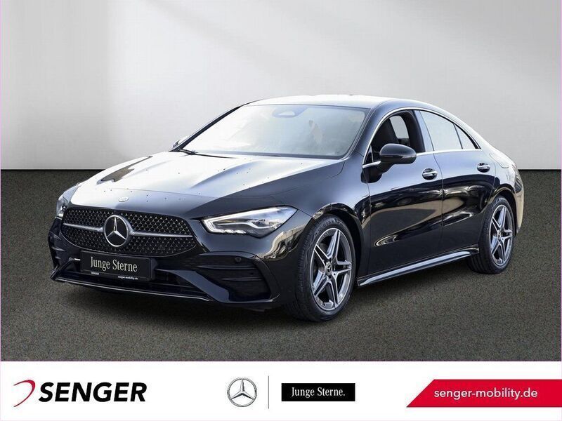 Schwarz Gebraucht 2023 Mercedes CLA180 AMG Limousine | 33.880 € (Teuer) - Bild 1/4