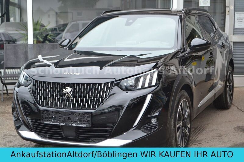 Schwarz metallic Gebraucht 2020 Peugeot 2008 GT SUV | 18.490 € (Guter Preis) - Bild 1/4