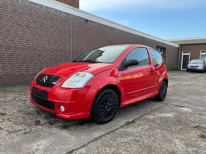 Rot Gebraucht 2006 Citroën C2 VTR Sport Kleinwagen | 740 € (Guter Preis) - Bild 1/4