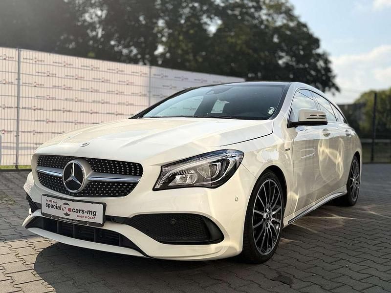 Gebraucht Mercedes CLA220 AMG 177 PS (130 kW) 2018 Calcitweiss/zirrusweiss Limousine
