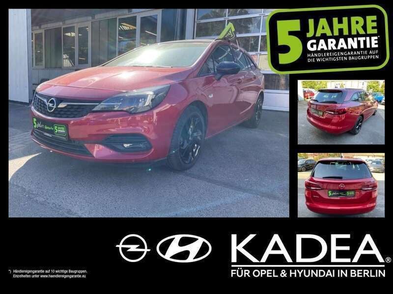 Chili rot/kardio rot (metallic) Gebraucht 2021 Opel Astra Kombi | 14.450 € (Guter Preis) - Bild 1/4
