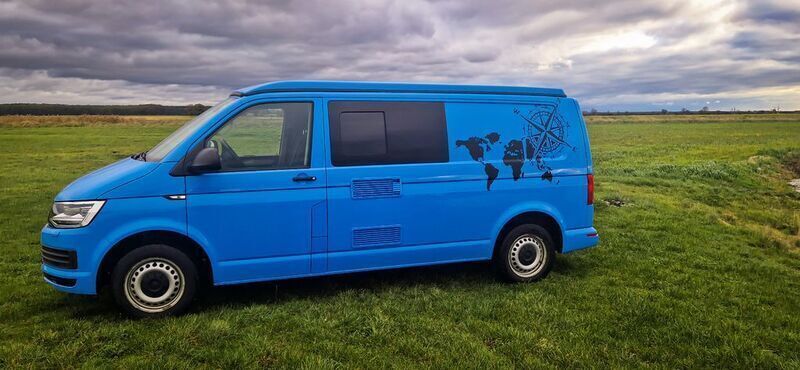 Gebraucht VW T6 California 102 PS (75 kW) 2018 Blau Van