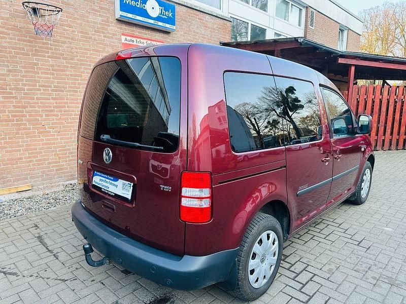 Gebraucht VW Caddy 105 PS (77 kW) 2011 Rot Van / Kleinbus