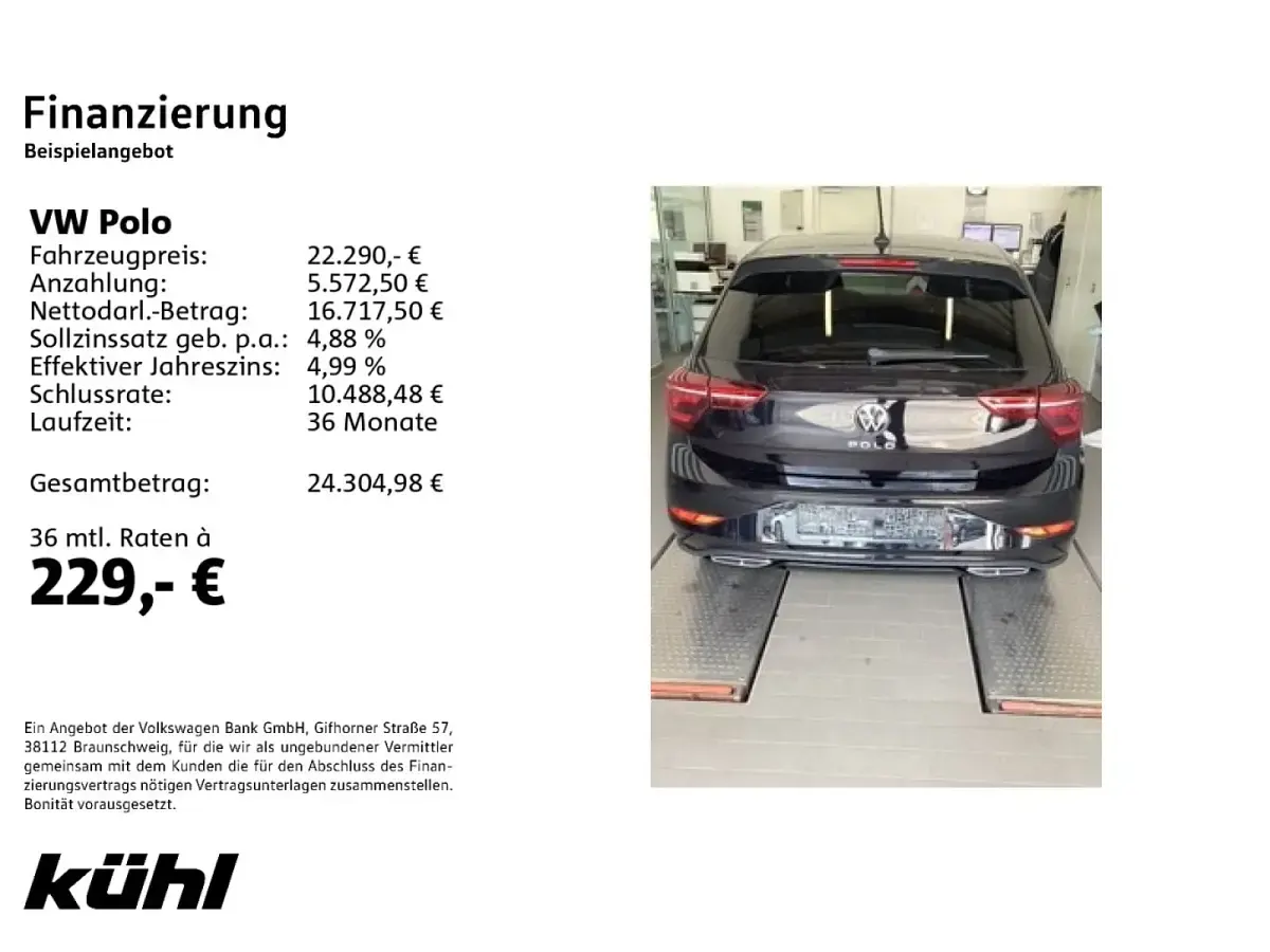 Gebraucht VW Polo R-line 95 PS (69 kW) 2024 Kleinwagen